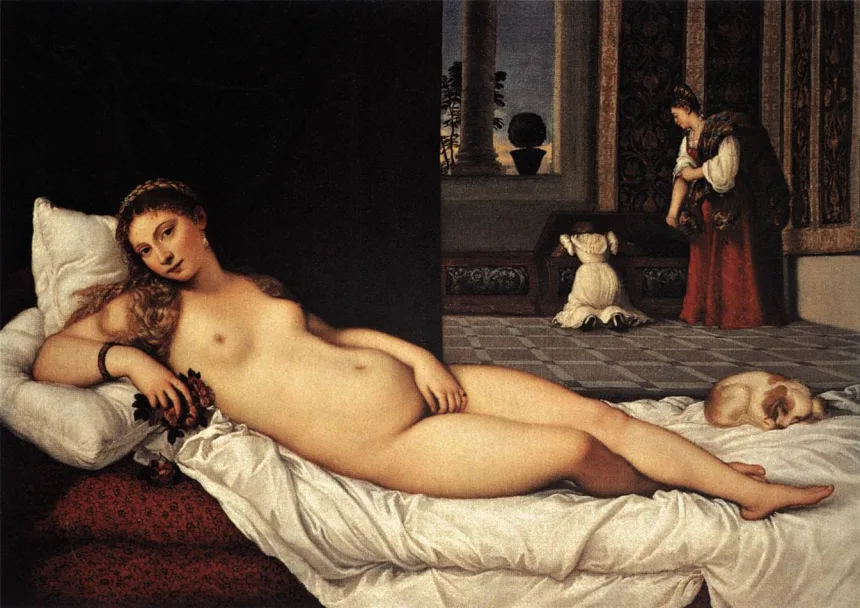 Tizian: Venus von Urbino, 1538
