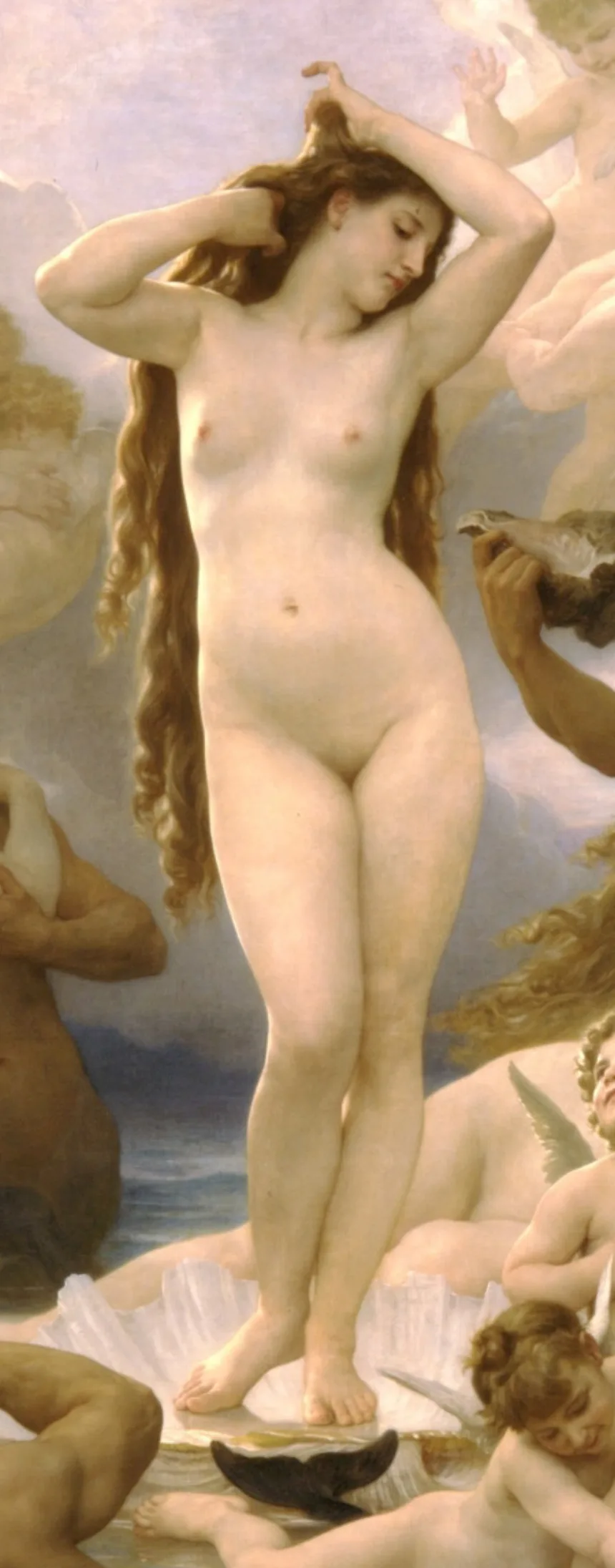 William-Adolphe Bouguereau: Die Geburt der Venus, 1879
