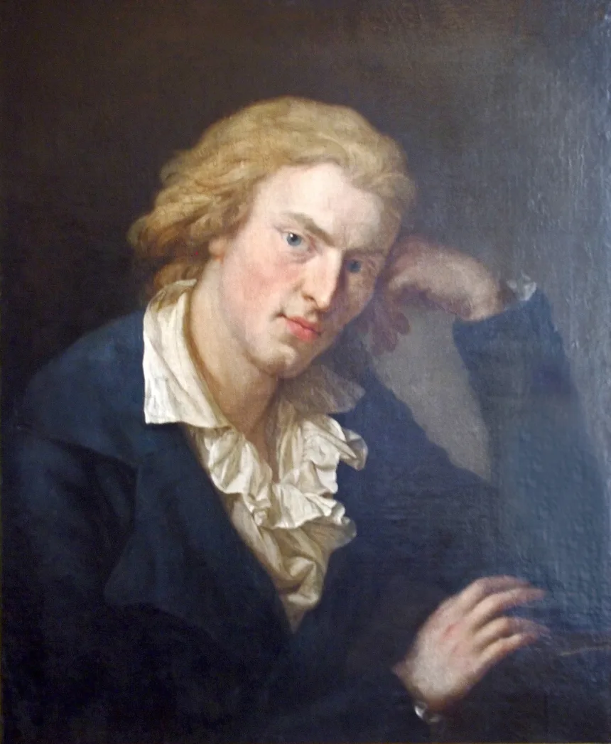 Anton Graff, Portrait of Friedrich Schiller, 1786–1791