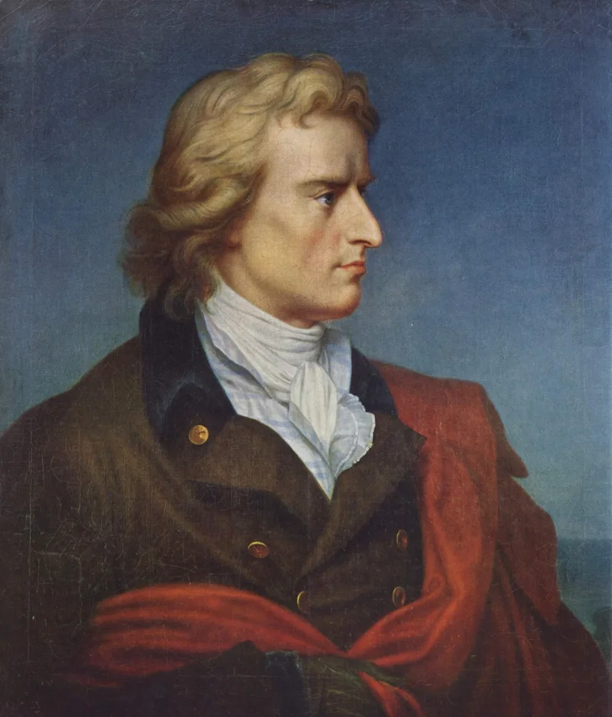 Gerhard von Kügelgen, Friedrich Schiller, 1808/09, Frankfurt Goethe Museum