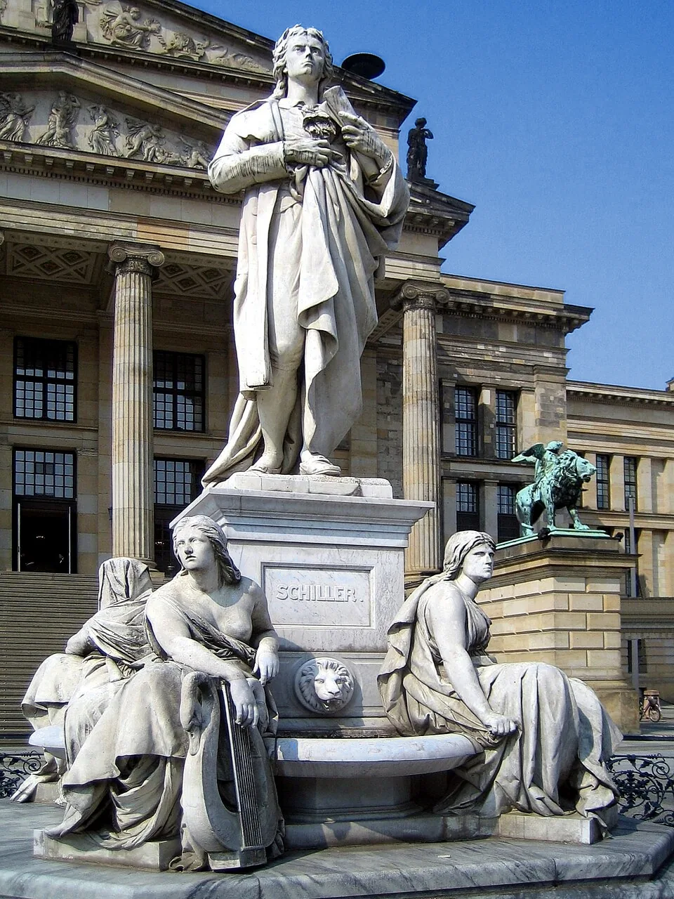 Schiller monument on Gendarmenmarkt