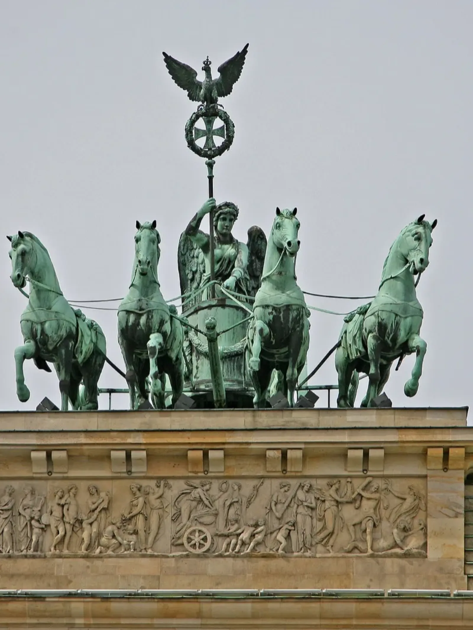 Victoria on the Quadriga, Brandenburg Gate